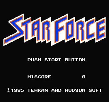 Star Force (USA) (Beta) screen shot title